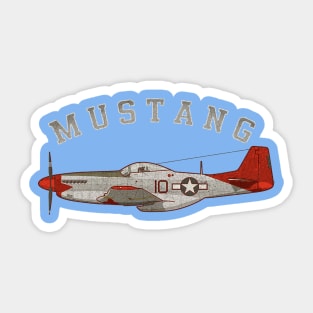 P51 MUSTANG Sticker